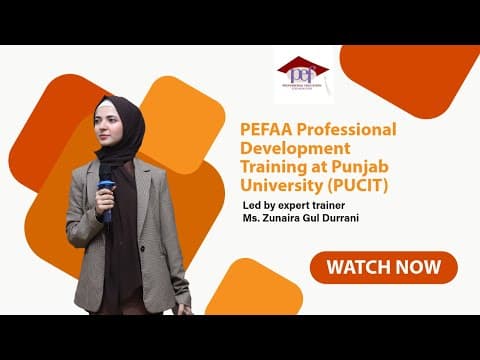 Training at Punjab University