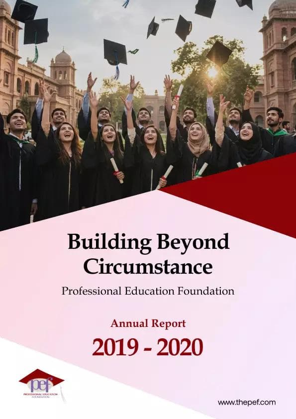 Annual report cover 2019-2020